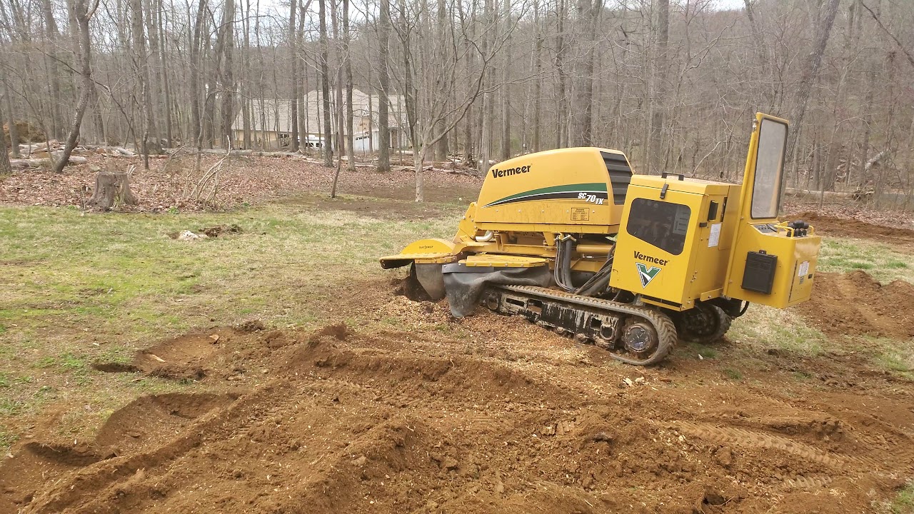 Vermeer SC70TX Stump grinder