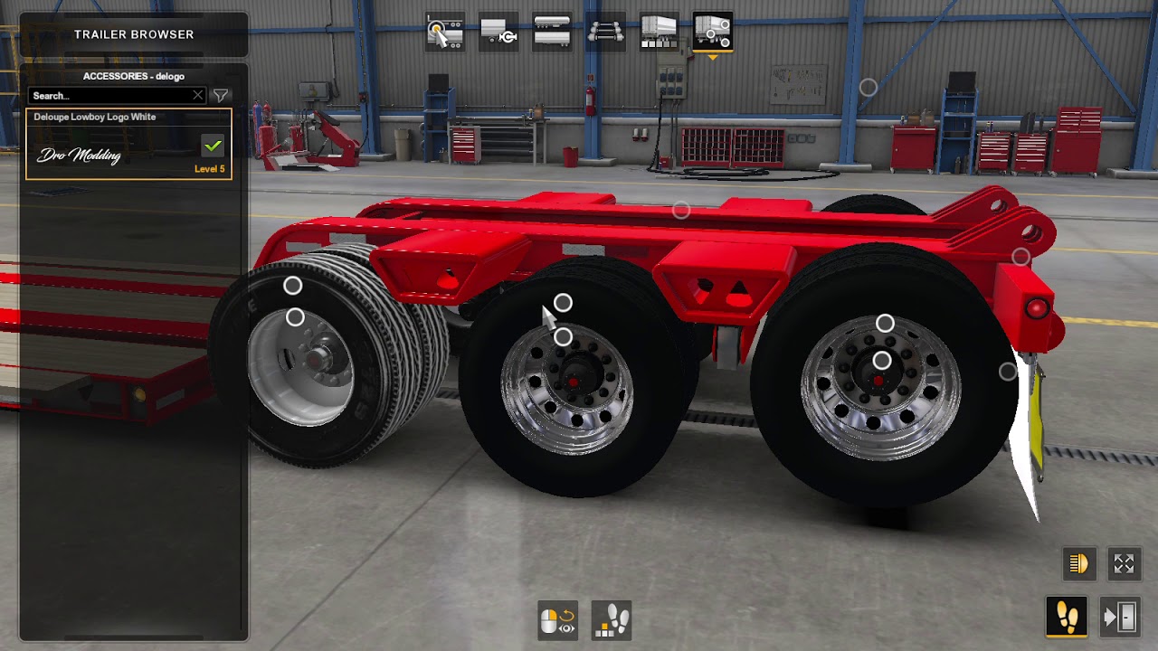 Custom Deloupe Lowboy 1.39 (Ownable) Review | American Truck Simulator