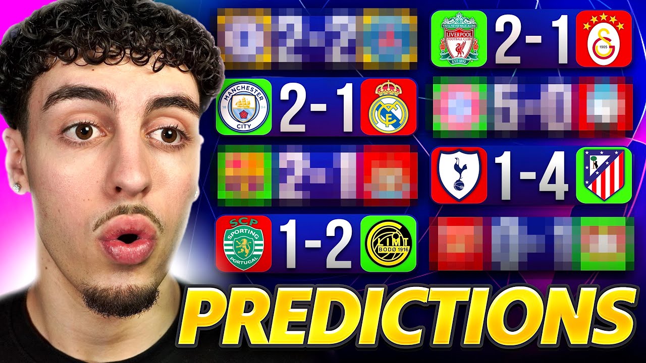 Champions League *ROUND OF 16* Predictions! SECOND LEG