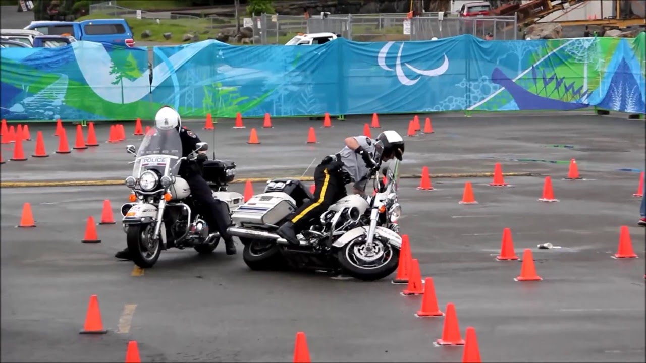 Police Motorcycle Rodeo Bloopers