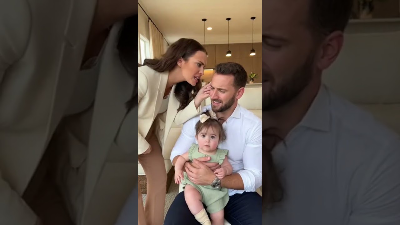 &ldquo;Mom Pulls Dad&rsquo;s Ears 😳 But Baby Girl Gets SUPER Angry! 😂 Priceless Family Moment&rdquo;