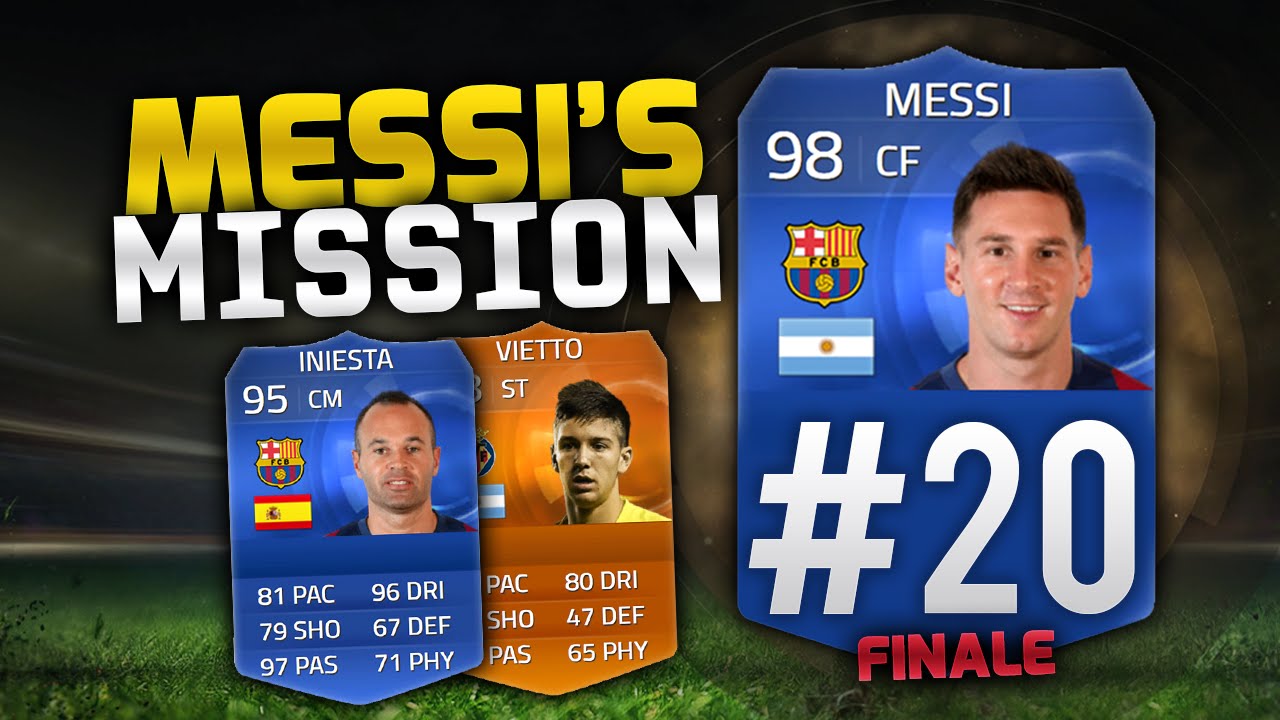 FIFA 15 RTG - Messi's Mission #20 'THE FINALE!!' - TOTY Messi RTG!