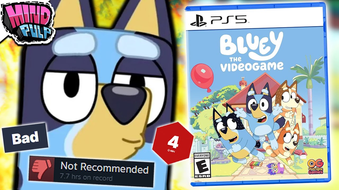the AWFUL Bluey PS5 game
