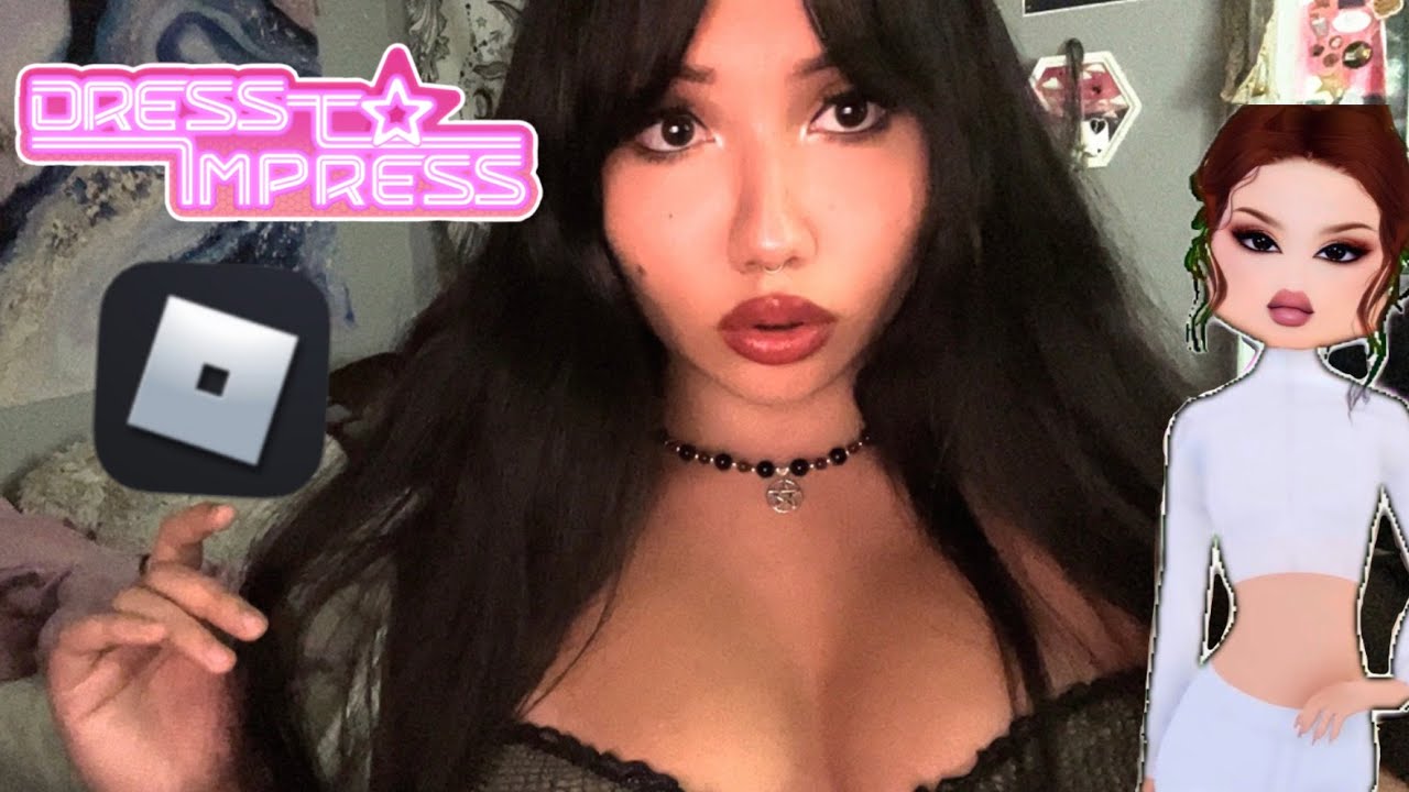 ASMR playing dress to impress (again)! ୧ ‧₊˚ 🍓 ⋅ ☆