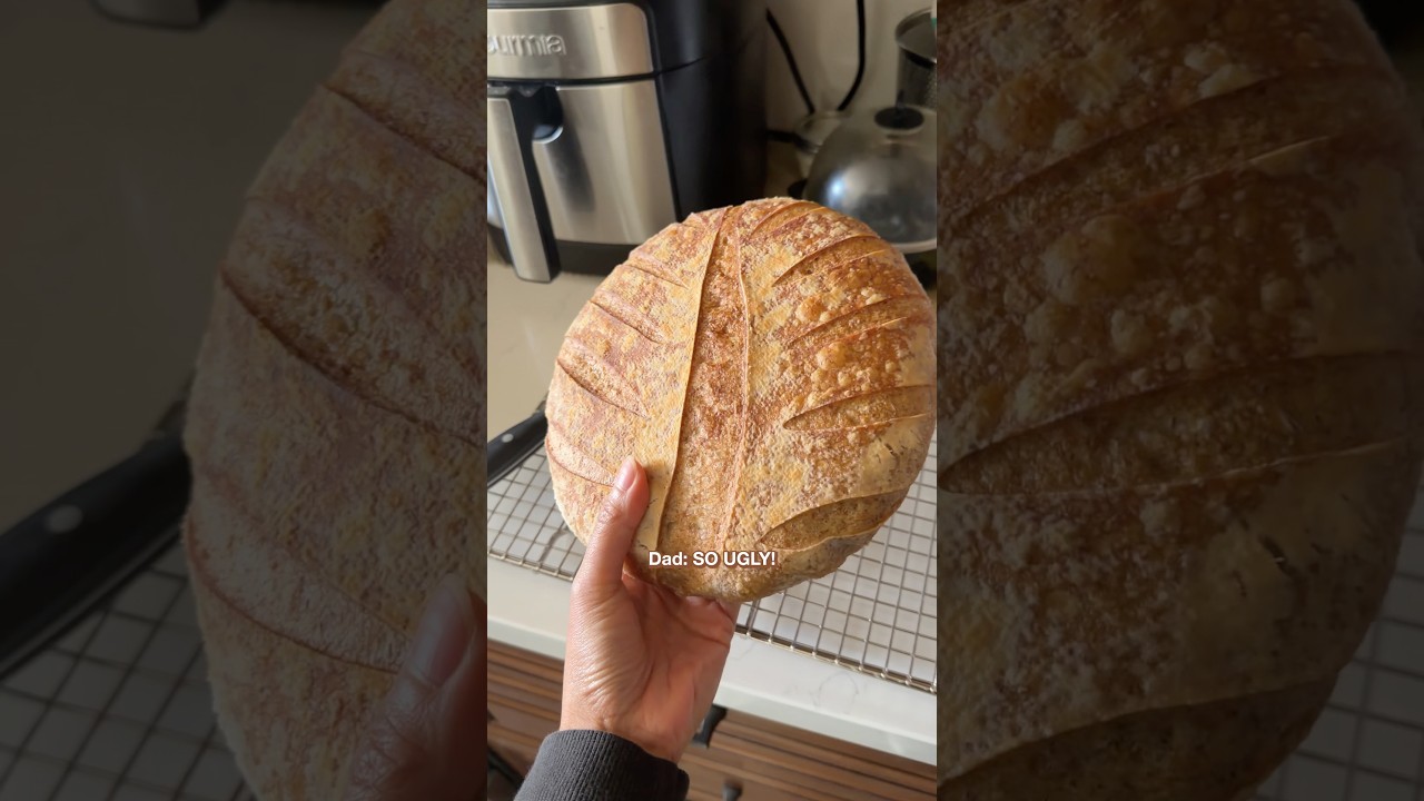 My dad says this sourdough is a FAIL