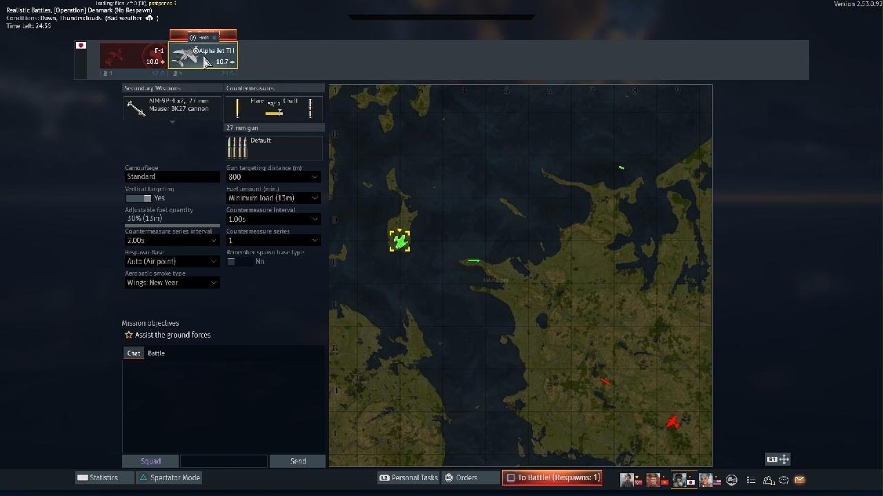 Alpha jet 6 kill -1 Friend