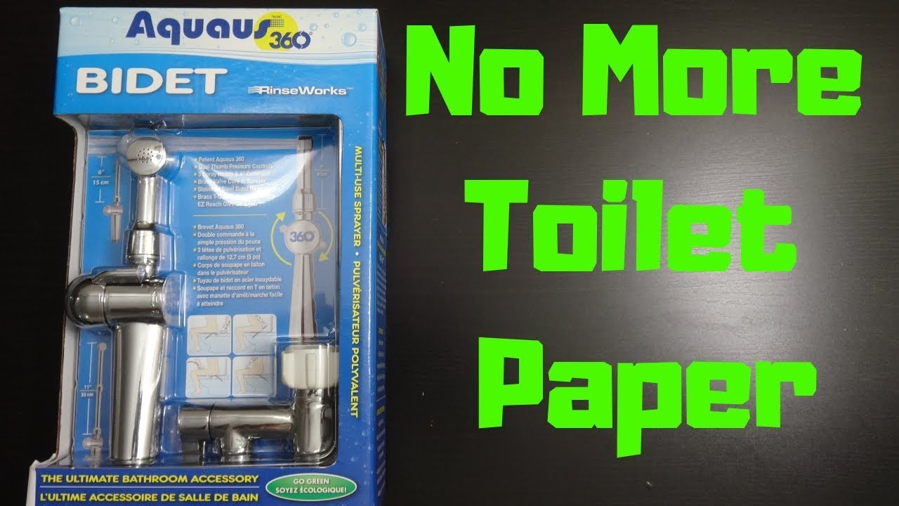 RinseWorks-Aquaus 360 Bidet Installation And Review | Canada