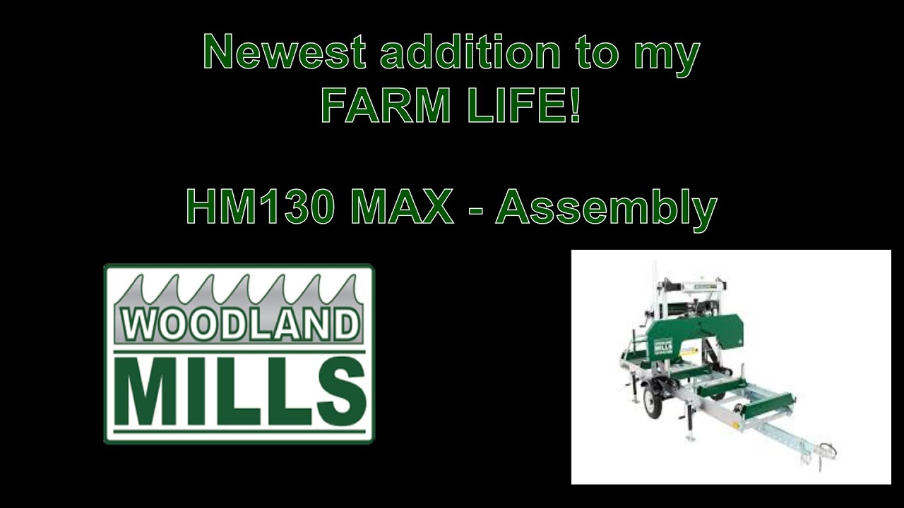 Woodland Mills HM130MAX - Assembly with trailer! Tips & Tricks for a faster assembly.