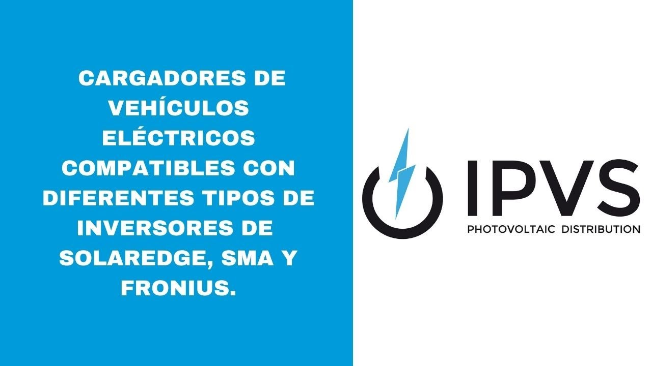 Cargadores de vehículos eléctricos compatibles con diferentes tipos de inversores