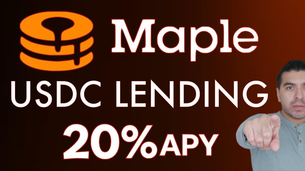 Maple Finance Lending USDC For High Yields! 2025