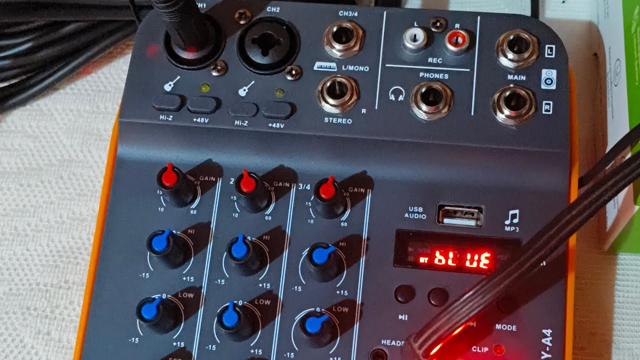 Hayden HY A4 Audio Mixer Unboxing and General Overview