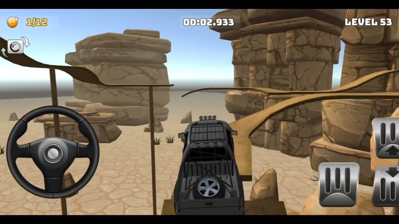 Mountain Climb 4x4 Level 51-55 Extreme Hill Challenge 🚙🔥 Impossible Offroad Gameplay | Raj2_A Gaming