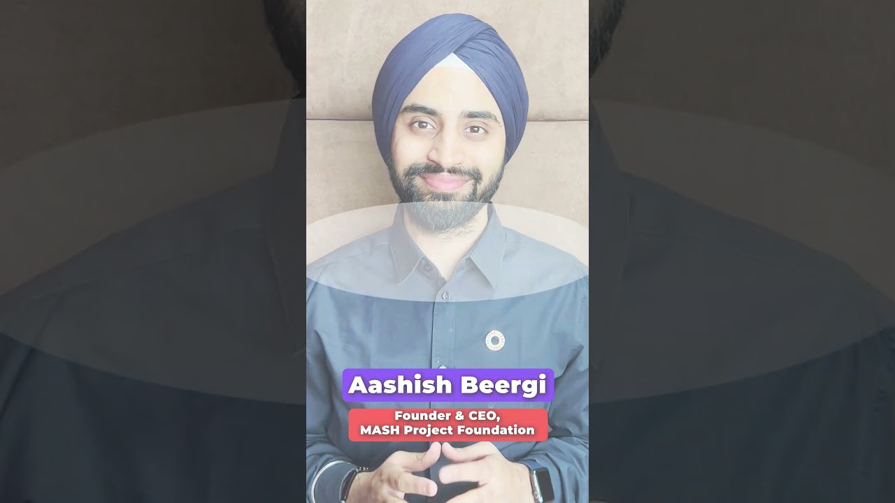Aashish Beergi, MASH Project Foundation, gives a message for the #28for28 campaign!