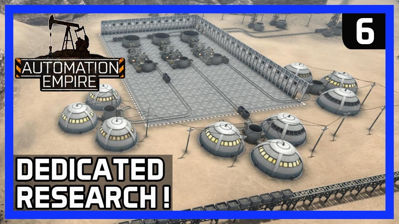 OPTIMIZATION and DEDICATED RESEARCH FACTORY! - Automation Empire Gameplay Ep 6