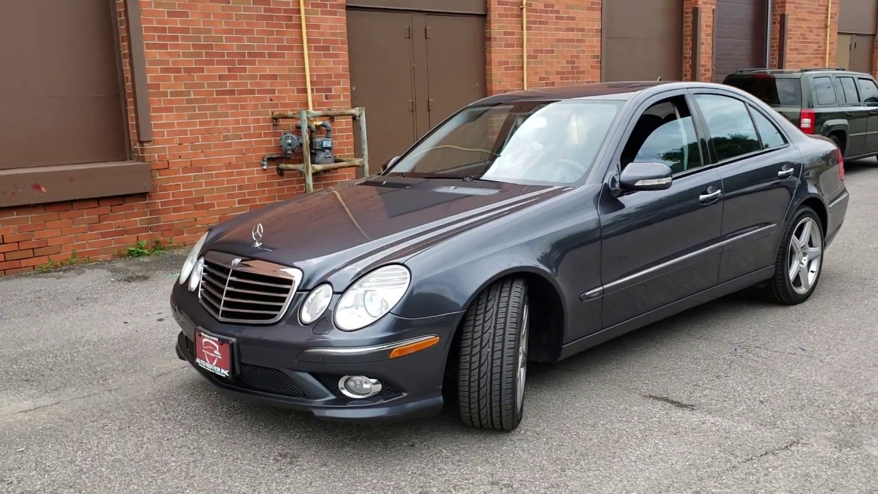 Осмотр подержанного автомобиля Mercedes E350 4Matic 2009 года выпуска в Торонто, Онтарио | GetIns...