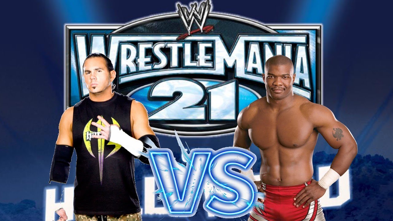 WWE Wrestlemania 21 Xbox Matches Matt Hardy vs Shelton Benjamin