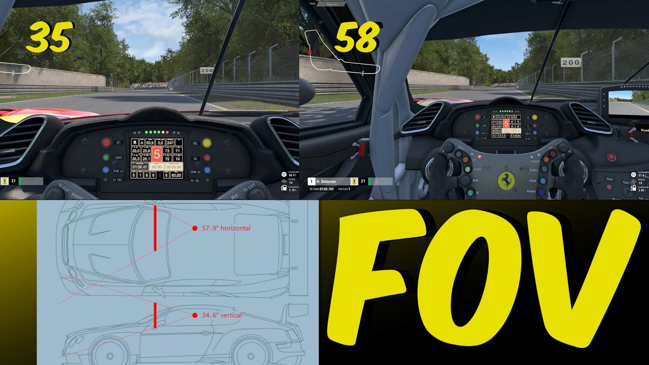 COMO CONFIGURAR O FOV CORRETAMENTE