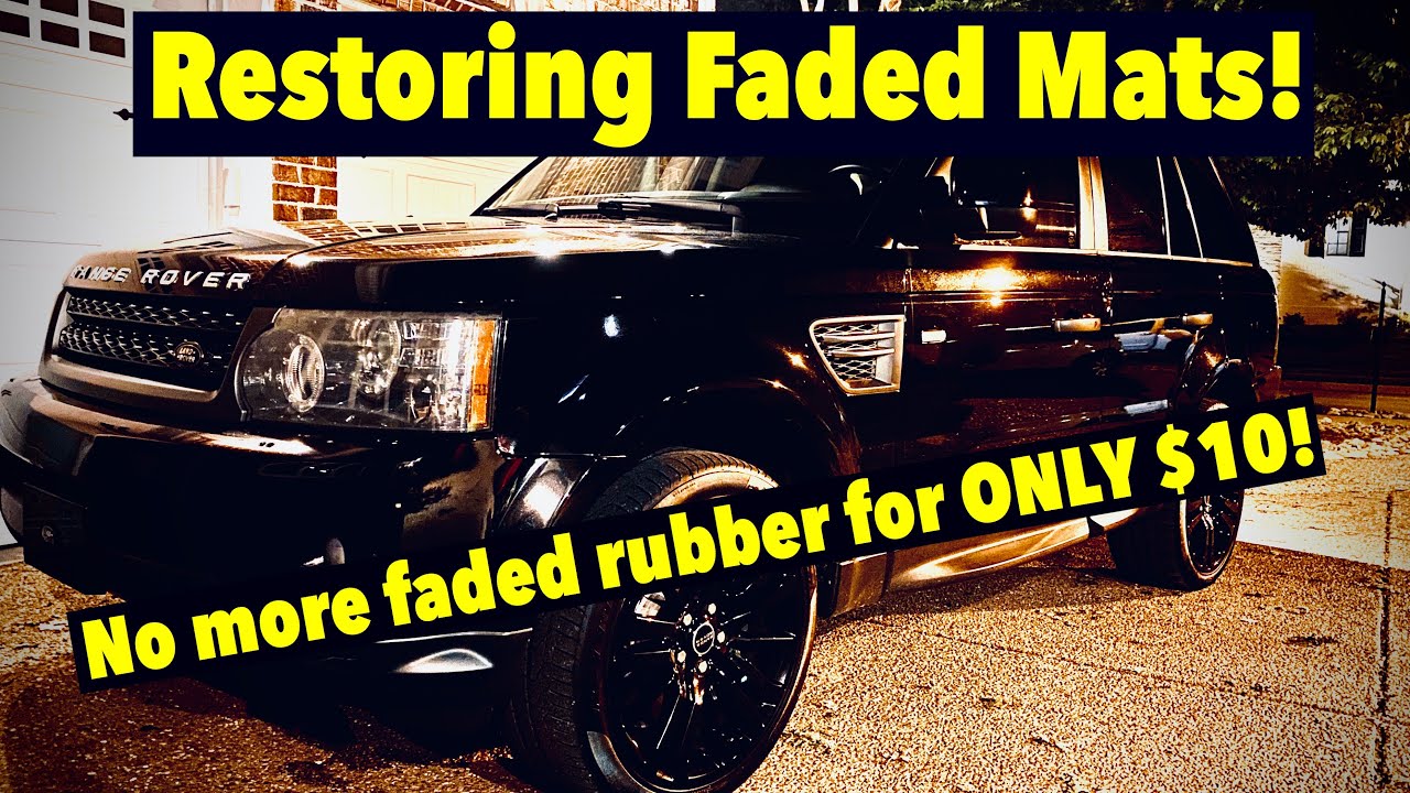 Restore Your Rubber Floor Mats