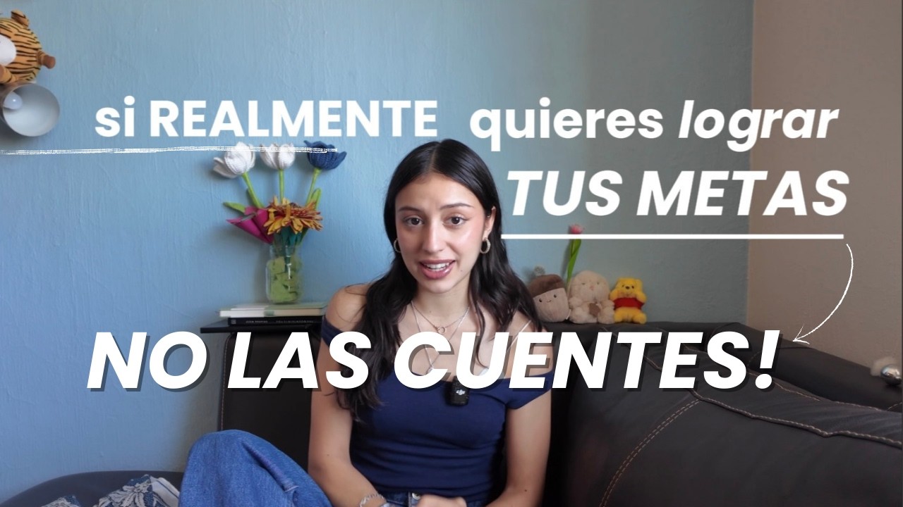 Contar tus metas es la razón por la que no las cumples (la neurociencia del éxito)