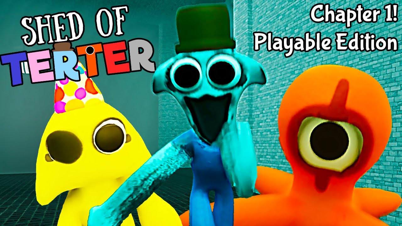 Shed of TERTER [Chapter 1] Playable Edition : mascot gameplay walkthrough