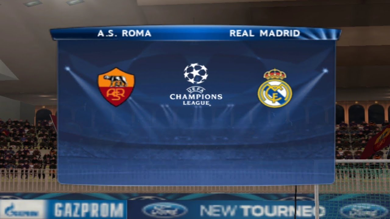 PES 2014 - AS ROMA vs REAL MADRID | UEFA Champions League #UCL | PPSSPP Android gameplay #237
