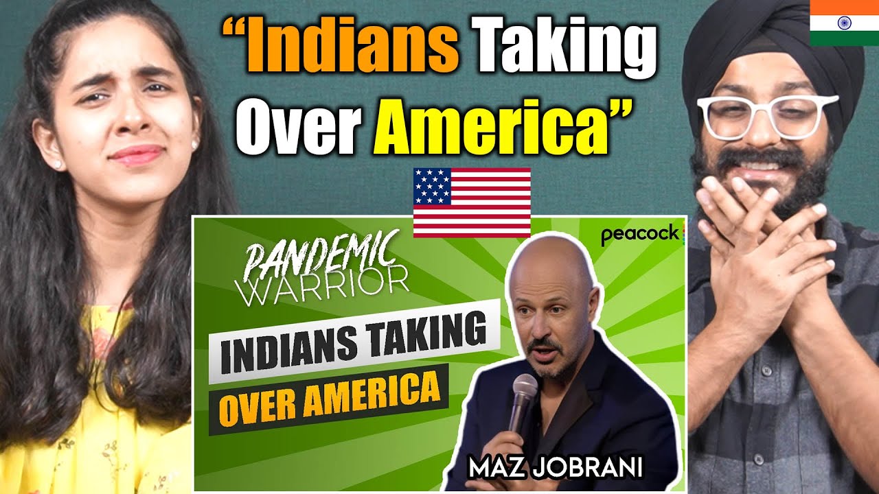 “Indians Taking Over America” | Maz Jobrani - Pandemic Warrior | Indian Reaction