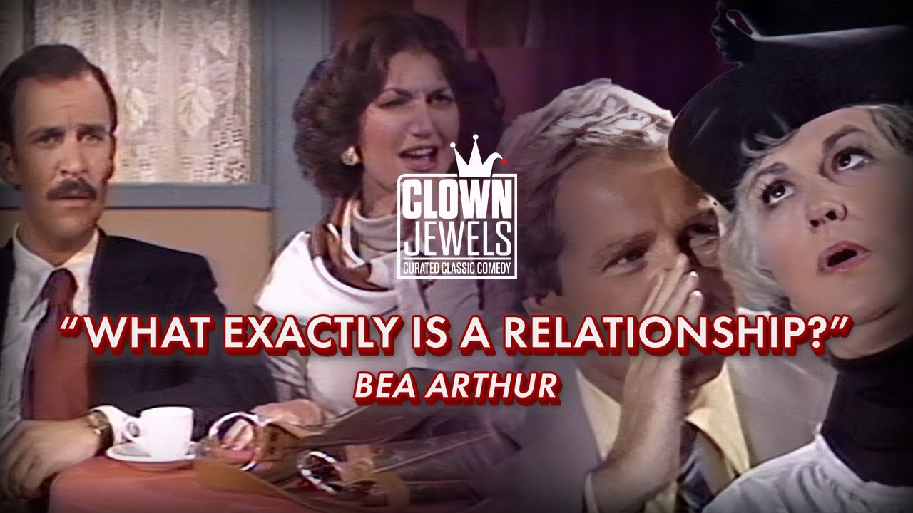 Bea Arthur on Relationships | THE NEW LAUGH-IN (1977)