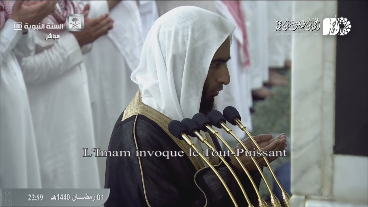 صلاة الشفع والوتر ودعاء القنوت من المسجد النبوي لفضيلة الشيخ أحمد بن طالب حميد |ليلة 2 رمضان 1440 هـ