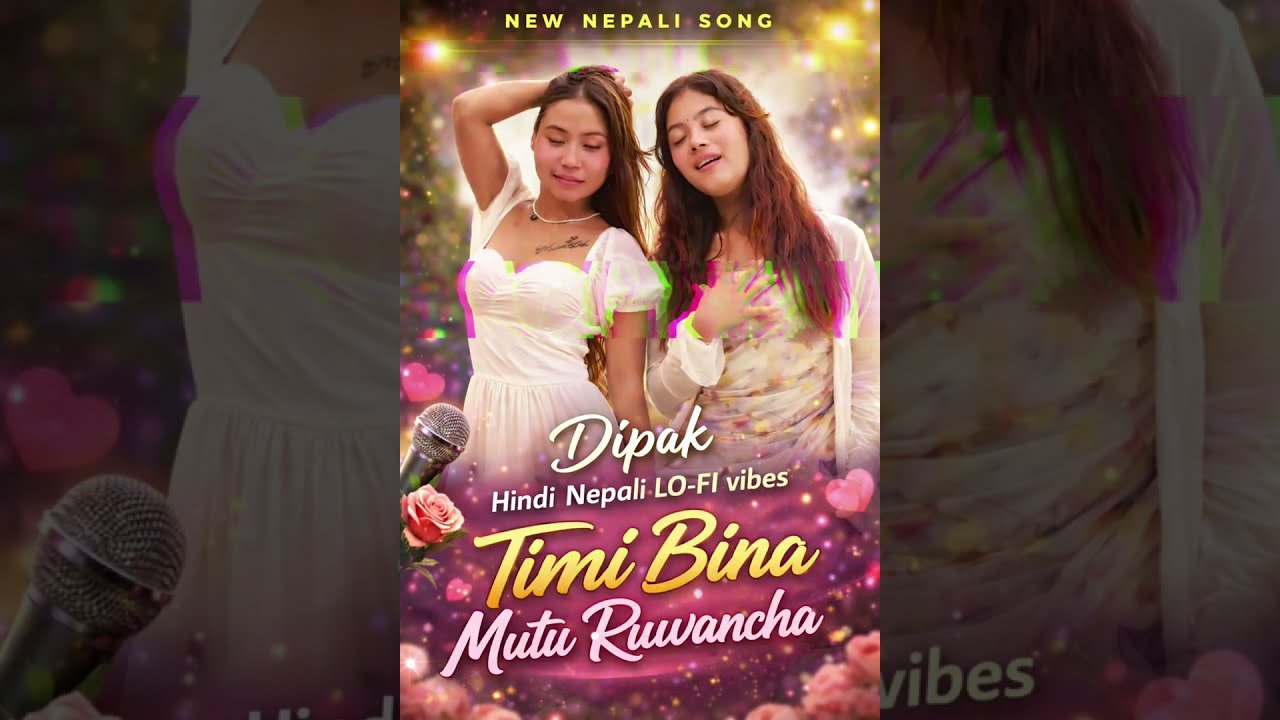 Timi Bina Mutu Ruwanchha | New Nepali Romantic Song 2026 | Hindi Nepali LO-FI Vibes | Dipak