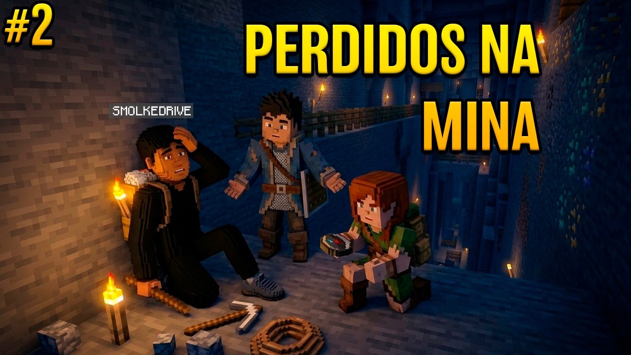 FICAMOS PERDIDOS NA MINA!!