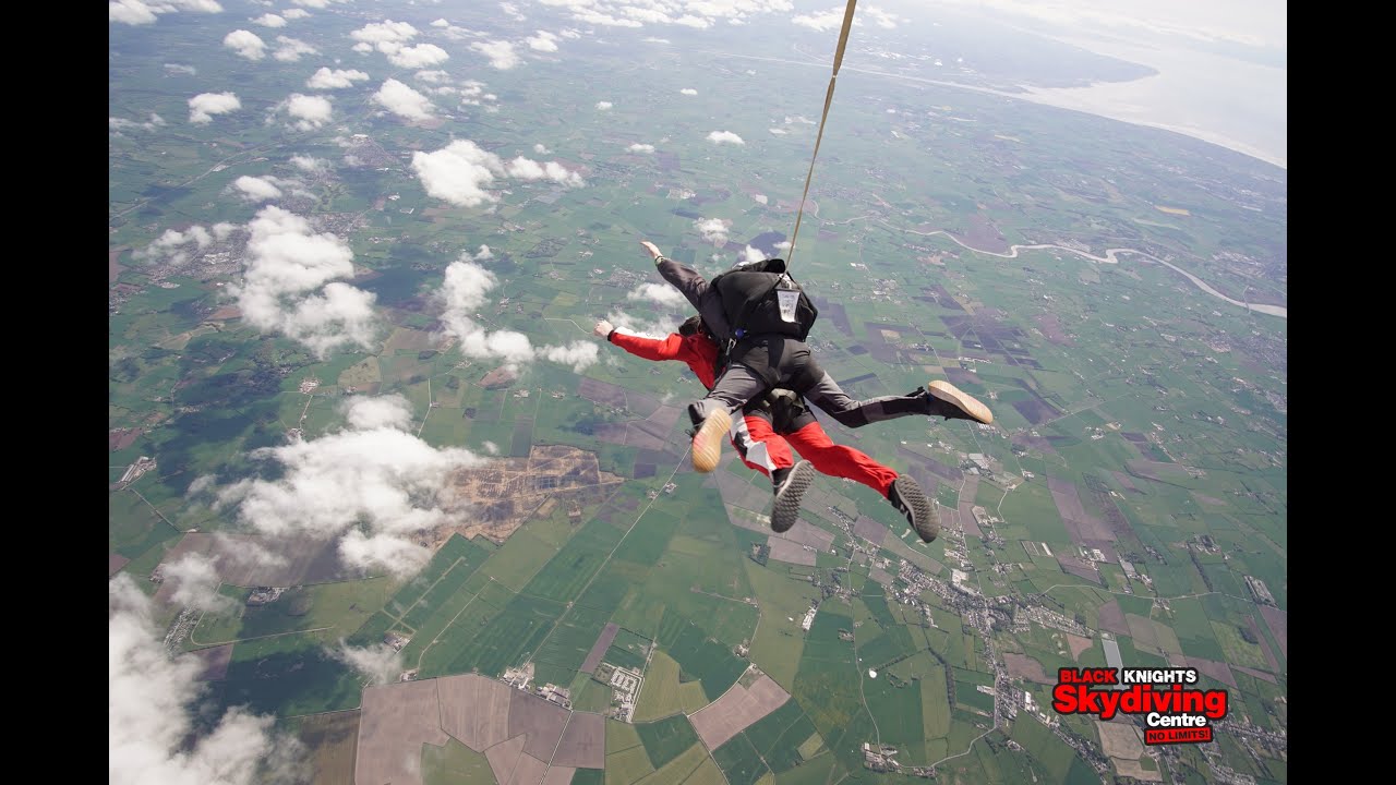 I JUMPED OUT OF A PLANE AT 15,000 FT! - The UK's highest skydive at Black Knights Parachute Centre!