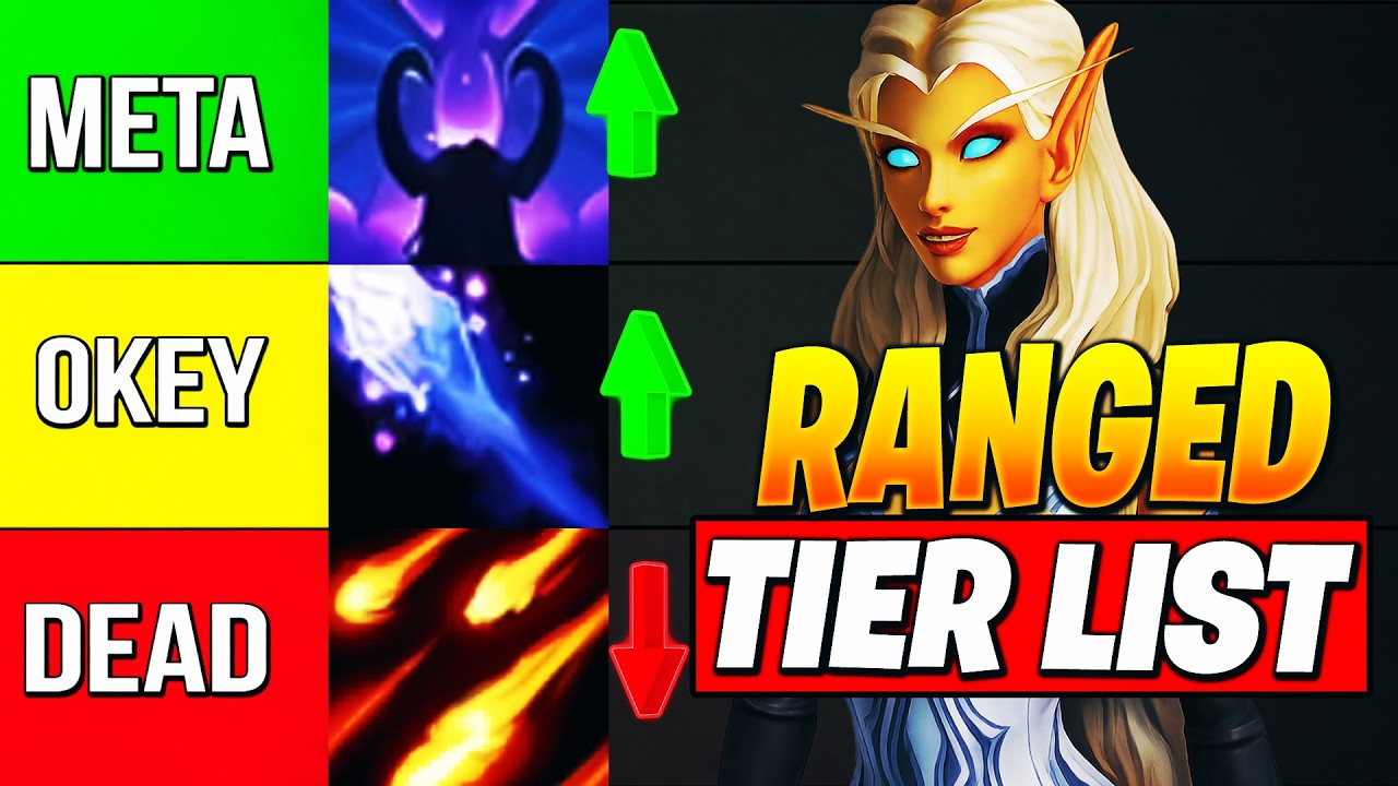 RANKING BEST RANGED DPS IN 12.0.7 META! WoW Midnight DPS Tier List (NEW META)