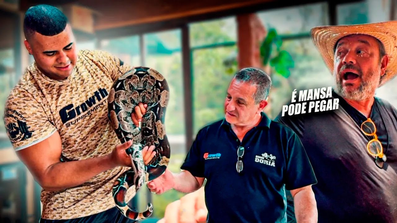 BITELO PEGOU NA MAIOR COBRA DO RICHAR E FICOU COM MEDO 