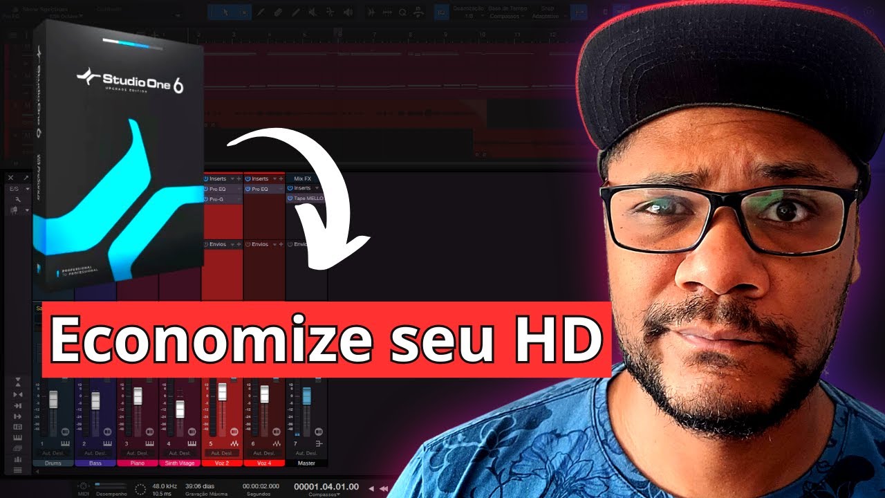 Dicas e Truques no Studio One | Economize seu HD com essa estratégia