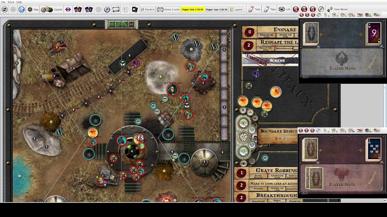 M4E Malifaux: Reva vs Nexus