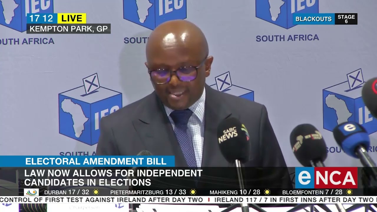 Electoral Amendment Bill | Law now allows for independent candidates in elections