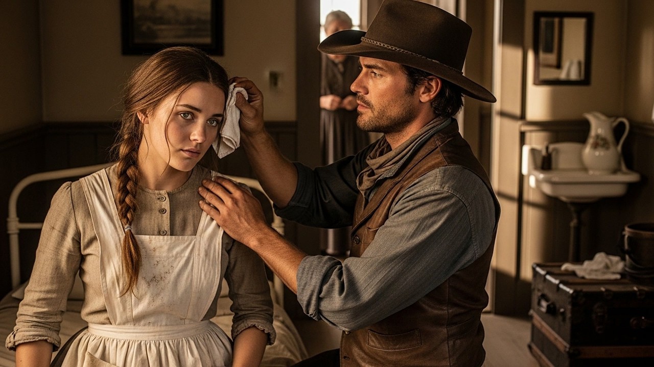 She Was Working In The Heat Until She Fainted, The Cowboy Carried Her Inside And Made Her Rest