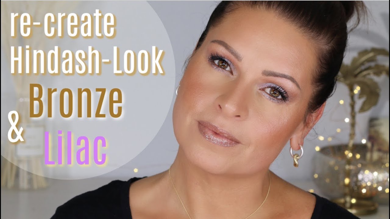 recreate HINDASH Bronze Lilac Look I Makeup nachgeschminkt I Mamacobeauty