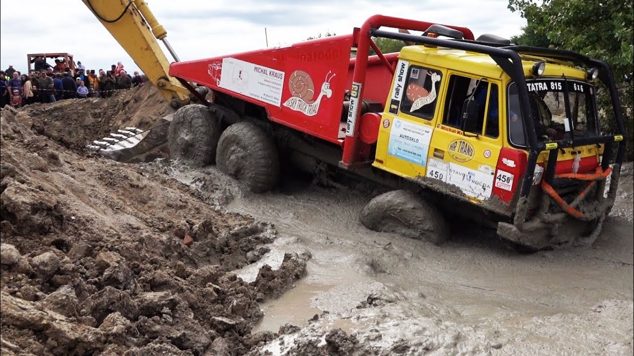 Truck trial Milovice 2021- 6x6 TATRA 815 - 450 Jirka Coufal