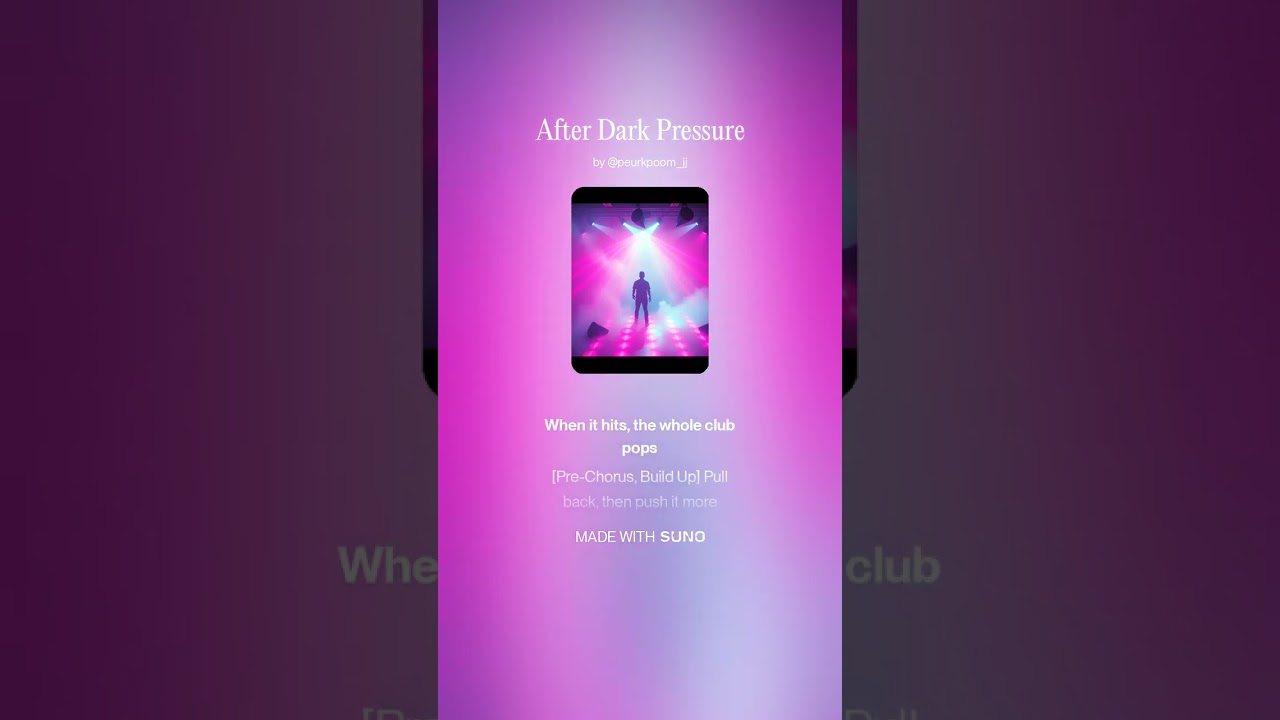 After Dark Pressure [Official Music Video] - BackDrop