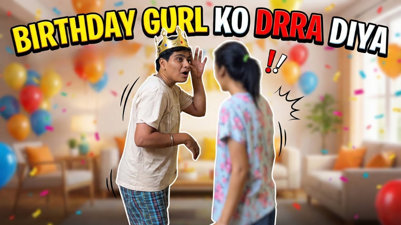 She Didn't See This Coming😱Birthday Surprise! #birthday #explore #youtube #youtubeindia