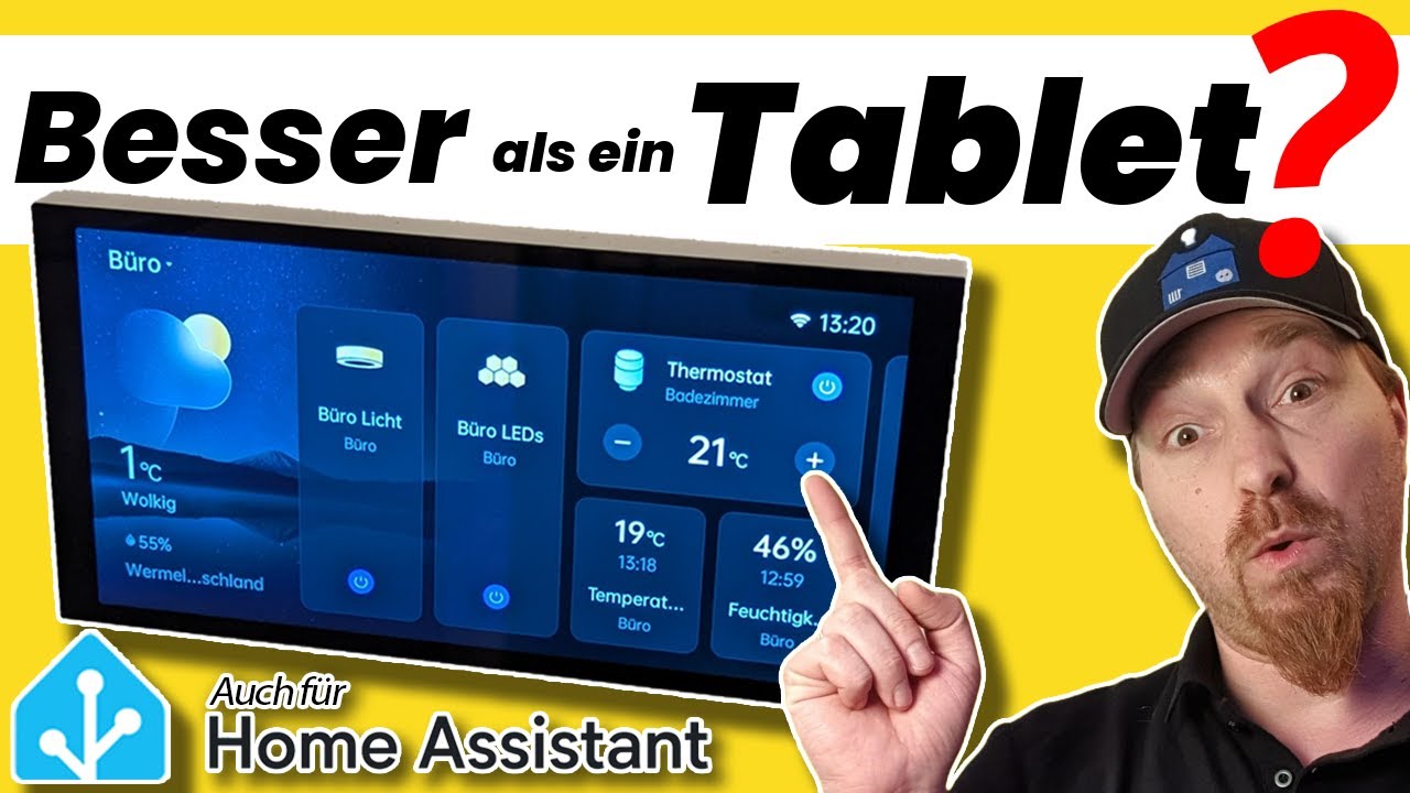 Home Assistant, Zigbee & Matter auf einem Display mit dem Aqara Panel Hub S1 Plus