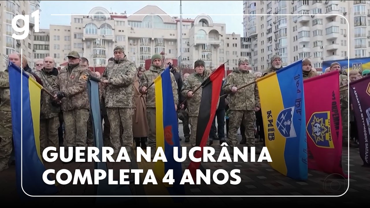 JH: Guerra entre Ucrânia e Rússia completa 4 anos