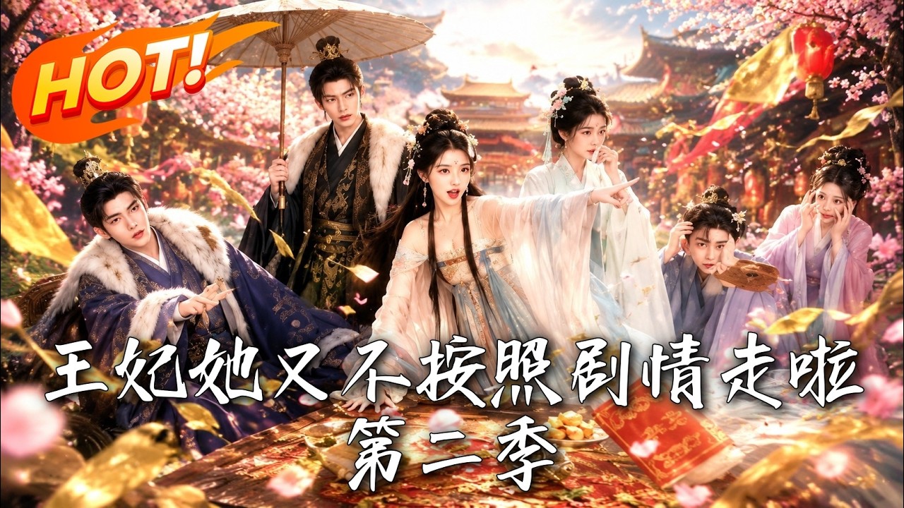 🔥穿书逆袭成团宠，却撞上同为穿越者的死对头！为了阻止他强行把结局改回灭门惨剧，她拼了！《王妃她又不按照剧情走啦！第二季》#盛世短剧#短剧#AI短剧#逆袭#漫剧#玄幻#修仙#搞笑#甜宠