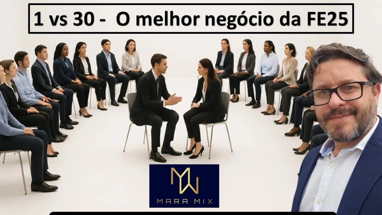 1 vs 30 - O melhor negócio da FE25 - Desafio para expositores e visitantes na Feira do Sebrae