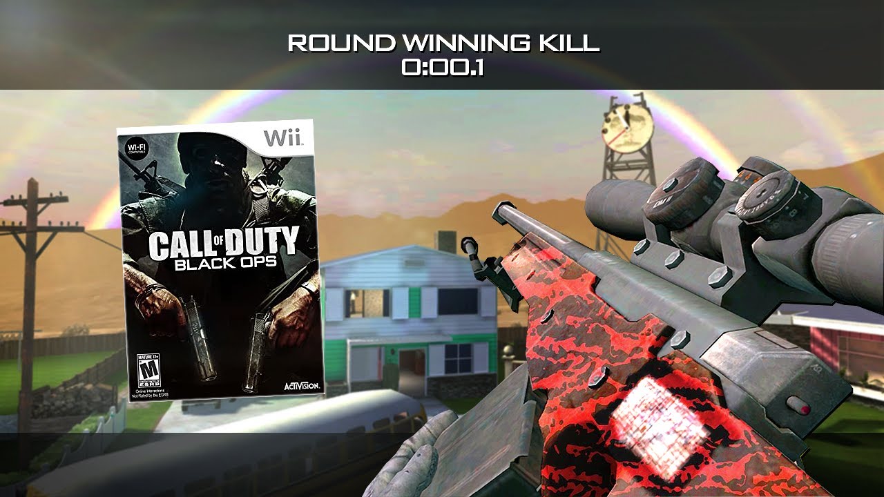 Трюки на эмулированной Wii BO1! #FaZe1