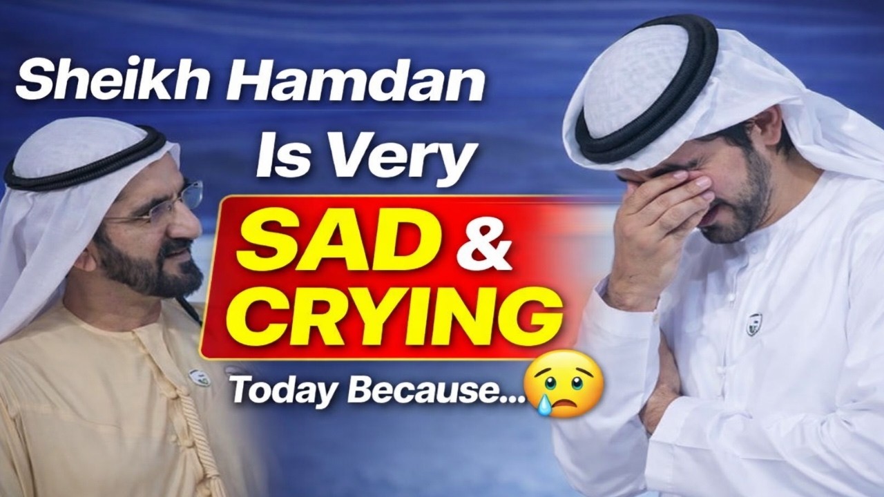 Sheikh Hamdan Is Very Sad Crying Today Because 🥲 | fazza poems | Sheikh Hamdan | Fazza
