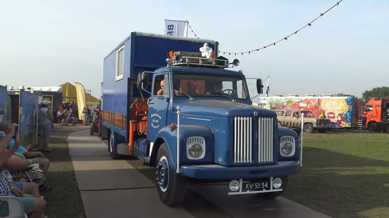 Stichting Unimog Team Schildwolde oldtimerweekend  vertrek deel 2