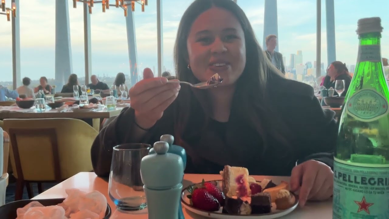 Spending time with my daughter at Epicurean, Crown, Sydney