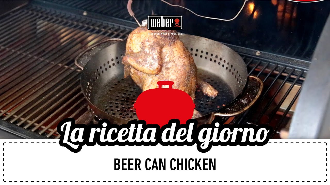 Videoricetta: beer can chicken
